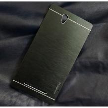 Луксозен твърд гръб / капак / MOTOMO за Sony Xperia C3 D2533 - черен