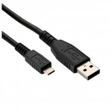 Оригинален USB кабел за Alcatel One Touch Idol 2 OT-6037K - черен