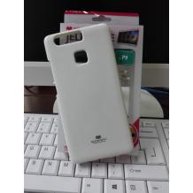 Луксозен силиконов калъф / кейс / TPU Mercury GOOSPERY Jelly Case за Huawei P9 - бял