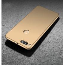 Силиконов калъф / гръб / TPU Case за Xiaomi Mi A1 / 5X - златист / мат