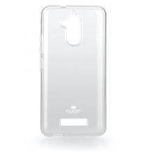 Луксозен силиконов калъф / гръб / TPU Mercury GOOSPERY Jelly Case за Asus Zenfone 3 Max ZC520TL (5.2) - прозрачен