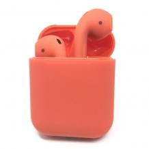 Безжични Bluetooth 5.0 слушалки i12 TWS / In-ear - червени