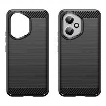 Силиконов калъф / гръб / кейс за Honor 400 5G - черен / carbon