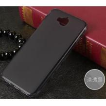 Силиконов калъф / гръб / TPU за Huawei Y6 Pro - черен / мат