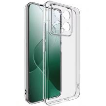 Силиконов калъф / гръб / TPU кейс за Motorola Moto G15 - прозрачен гръб със защита за камерата