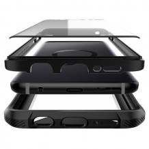 Оригинален гръб TPU Spigen Hybrid 360 с твърда част и протектор за Samsung Galaxy S9 G960 - черен