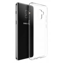 Ултра тънък силиконов калъф / гръб / TPU Ultra Thin за Samsung Galaxy J6 2018 - прозрачен