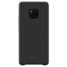 Оригинален гръб Silicone Cover за Huawei Mate 20 Pro - черен