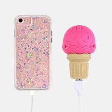 Универсална външна батерия / Universal Power Bank 2.1A Doble USB 8800mAh - Ice Cream