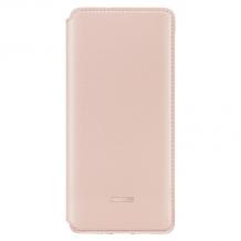Оригинален калъф Wallet Cover 51992868 за Huawei P30 Pro - розов