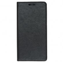 Кожен калъф Flip тефтер Flexi Magnet Book със стойка за Huawei Honor 10 - черен