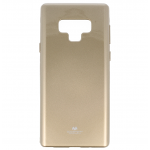 Луксозен силиконов калъф / гръб / TPU Mercury GOOSPERY Jelly Case за Samsung Galaxy Note 9 - златист