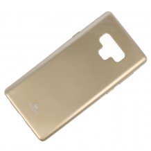 Луксозен силиконов калъф / гръб / TPU Mercury GOOSPERY Jelly Case за Samsung Galaxy Note 9 - златист