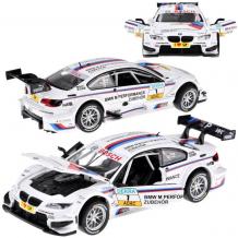 Метална кола BMW M3 DTM със звук, светлина и отварящи се врати 1:32