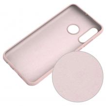Луксозен силиконов калъф / гръб / Nano TPU за Huawei Y6p - светло розов