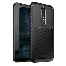 Луксозен силиконов калъф / гръб / TPU Auto Focus за Xiaomi Redmi 8A - черен / Carbon