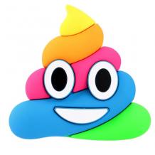 Универсална външна батерия Cartoon Emoji / Universal Power Bank Cartoon Emoji 5600mAh - многоцветна / Poop