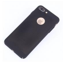 Твърд гръб за Apple iPhone 7 Plus / iPhone 8 Plus  - черен / Grid
