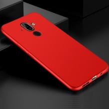 Силиконов калъф / гръб / TPU за Nokia 8 Sirocco - червен