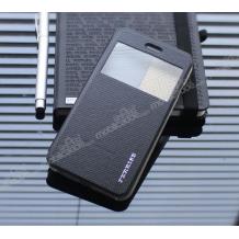 Луксозен кожен калъф Flip тефтер S-View FERRISE за Samsung Galaxy A3 / Samsung A3 - черен
