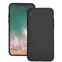 Луксозен силиконов калъф / гръб / TPU TOTU Design Soft Series за Apple iPhone X - черен / мат