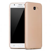 Силиконов калъф / гръб / TPU за Samsung Galaxy J4 Plus 2018 - Rose Gold / мат