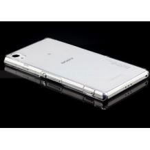 Луксозен твърд гръб / капак / Baseus Sky Series за Sony Xperia Z2 - прозрачен