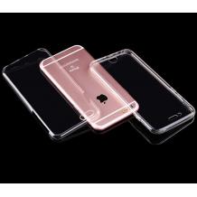 Силиконов калъф / гръб / TPU за Apple iPhone 5 / iPhone 5S / iPhone SE - прозрачен / 2 части / лице и гръб