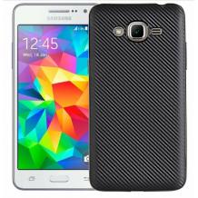 Луксозен силиконов калъф / гръб / TPU за Samsung Galaxy J5 2016 J510 - черен / carbon