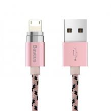 Магнитен USB кабел за iOS (iPhone) Baseus - Rose Gold