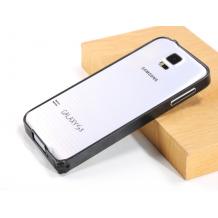 Луксозен метален бъмпер / Bumper Remax за Samsung Galaxy S5 G900 - черен