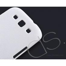 Луксозен  предпазен твърд гръб Nillkin Grid за Samsung GALAXY S3 S III SIII I9300 - бял