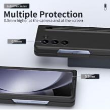 Луксозен калъф с твърд гръб Cover Case за Samsung Z Fold 7 - черен