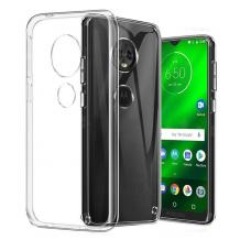 Силиконов калъф / гръб / TPU за Motorola Moto G7 Power - прозрачен