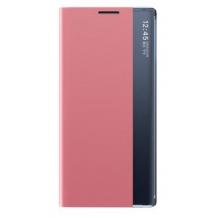 Луксозен калъф Smart View Cover за Samsung Galaxy A52 / A52 5G - розов