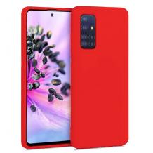 Луксозен силиконов калъф / гръб / Nano TPU за Xiaomi Redmi Note 10 Pro - червен