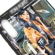 Луксозен твърд гръб 3D за Samsung Galaxy S10 - Girl / призма