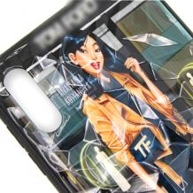 Луксозен твърд гръб 3D за Samsung Galaxy S8 G950 - Girl / призма