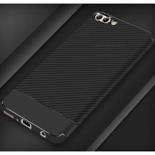 Силиконов калъф / гръб / TPU за Huawei Y6 2018 - черен / carbon