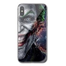 Луксозен стъклен твърд гръб за Apple iPhone 7 Plus / iPhone 8 Plus - Joker Face