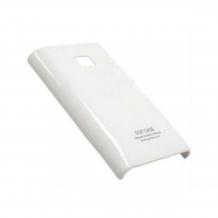Заден предпазен твърд гръб / капак / SGP за LG Optimus L3 E400 - бял