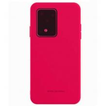 Силиконов калъф / гръб / TPU MOLAN CANO Jelly Case за Samsung Galaxy S10 Lite A91 - цикламен / мат