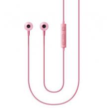 Оригинални стерео слушалки / Stereo Headset / Integrated Microphone HS330 за Samsung - цикламен / 3.5 mm