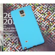 Ултра тънък силиконов калъф / гръб / TPU Ultra Thin i-Zore за Samsung Galaxy Note 4 N910 / Samsung Note 4 - син