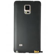 Ултра тънък силиконов калъф / гръб / TPU Ultra Thin i-Zore за Samsung Galaxy Note 4 N910 / Samsung Note 4 - черен