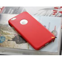 Ултра тънък силиконов калъф / гръб / TPU Ultra Thin i-Zore за Apple iPhone 5 / iPhone 5S - червен
