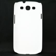 Заден предпазен капак / твърд гръб / Moshi за Samsung GALAXY S3 I9300 / SIII I9300 - бял