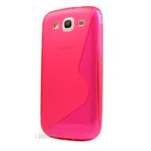 Силиконов калъф / гръб / TPU S-Line за Samsung Galaxy A3 SM-A300F / Samsung A3 - розов