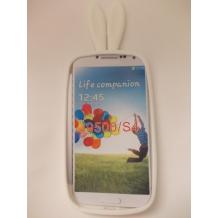 Силиконов калъф / гръб / TPU за Samsung Galaxy S4 I9500 / Samsung S4 I9505 - бял / Rabito