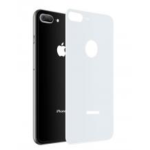 Tempered Glass Protector Apple iPhone 7 Plus / iPhone 8 Plus / Стъклен протектор за Apple iPhone 7 Plus / 8 Plus - бял / гръб